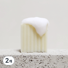 더 코코넛 강아지 비누, 100g, 2개