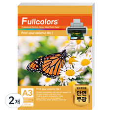 Fullcolors 全彩 噴墨專用相紙 霧面 110g, A3, 200個