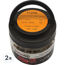 Innotime 自攻螺絲 圓頭 原色 1208 4.2 x 20 mm 100入, 2個