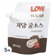 Smart Kitchen 低糖蠔油, 5個, 300g