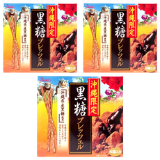 齋藤 沖繩限定黑糖味棒棒餅 4入, 180g, 3盒