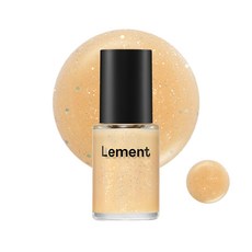 Lement 彩色指甲油, 26 香檳金玻璃, 1個, 14ml