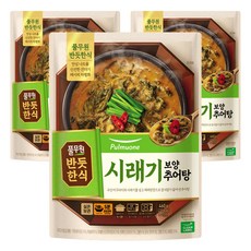 풀무원 반듯한식 시래기 보양 추어탕, 460g, 3개