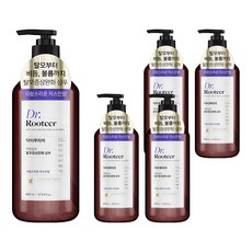 케라시스 닥터루티어 맥주효모 탈모증상완화 샴푸 자스민향, 800ml, 5개