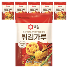 백설 튀김가루, 1kg, 6개