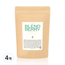 블렌드베리 화이트바닐라 제모 하드 왁스, 250g, 4개