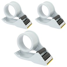 excell 프리미엄 박스 테이프 커터기 HET-2509, 그레이, 3개