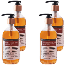 더마팩토리 맥주효모 안티 헤어 로스 샴푸, 300ml, 4개