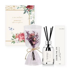 COCODOR 珂珂朵爾 迷你花束 + 秒速15公分擴香禮盒, 山茶花