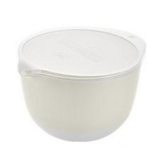 SP SAUCE 中型加深料理盆套組 防塵防蟲 底部防滑穩固 輕鬆料理好幫手, 附蓋料理盆, 1組, 22 x 18.5 x 12.7cm