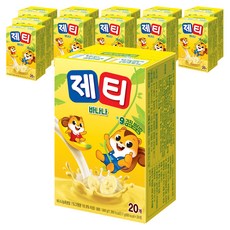 동서식품 제티 바나나 분말, 17g, 20개입, 12개