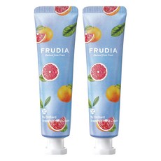 FRUDIA 文青果社 輕盈保濕護手霜 葡萄柚, 30g, 2條