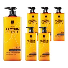 엘라스틴 아미노 프로틴 클리닉 손상 컨디셔너 플로럴 프루티향, 855ml, 6개