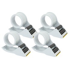 Excell 高級封箱膠帶切割器 HET-2509, 灰色, 4個