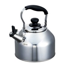 PEARL LIFE 珍珠金屬 ih不鏽鋼廣口笛音煮水壺 3.7L, 1入