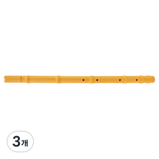 samick 三益樂器 短簫 NSDP-50, 黃色, 3個
