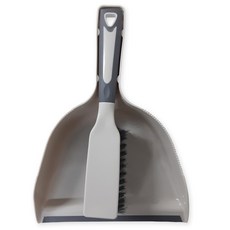 MIKA HOUSE 橘之屋 桌上型掃把組 桌面清潔好幫手, 白色 + 灰色, 1組