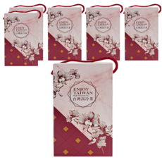 CHA-DING TEA 茶鼎天 台灣高冷茶 三角立體茶包禮盒, 3g x 25包, 6盒