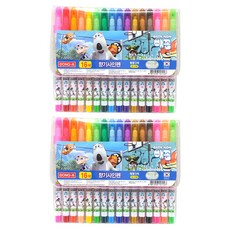 동아 빼꼼 향기싸인펜 16색, 혼합 색상, 32개