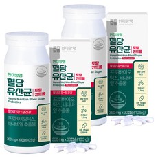 한미양행 혈당유산균 토탈컨트롤, 30정, 2개