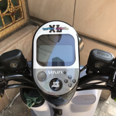 GOGORO MIX造型儀表貼, 灰色, 1個