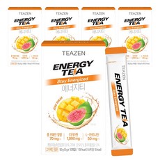 TEAZEN 茶禪 能量沖泡飲, 5g, 50條