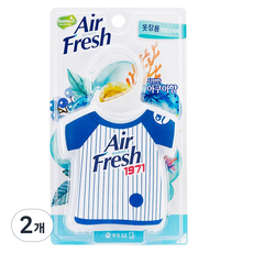 home'Z 衣櫃用頂級芳香除臭劑 清爽水漾香 本體, 32g, 2個