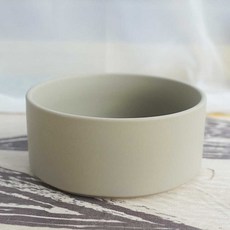 寵物陶瓷食具, 灰色, 1個