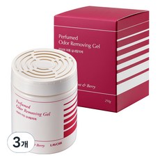 LAVOIR 香氛室內除臭劑 黑醋栗與莓果, 3個, 250g