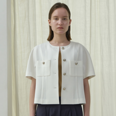 아틀리에나인 여성용 래글런 트위드 셋업 자켓 JK-2939