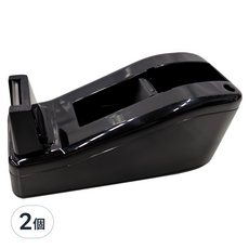 KW-triO 堡勝企業 可得優 大型膠帶台 黑色 適用19mm寬/66mm長度之膠帶, 2個