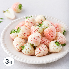 스윗볼 GAP 인증 눈꽃 한입 딸기 소과, 600g, 3개