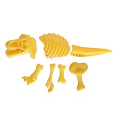 따블리에 다이노 찍기 틀 모래놀이, 옐로, 50g, 1개