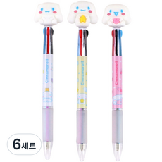 三麗鷗大耳狗喜拿公仔3色原子筆3入組 0.7mm, 混合色, 6套
