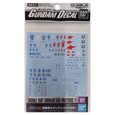 BANDAI 組裝模型 鋼彈水貼紙 機動戰士鋼彈AGE 通用1, Multicolor, 1個
