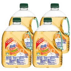 白蘭 活力鮮柚洗碗精, 2.8kg, 4桶