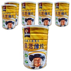 QUAKER 桂格 嚴選薄片, 800g, 6罐