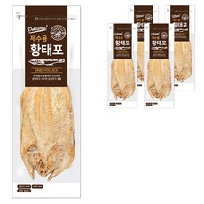 해맑은푸드 제수용 황태포 2미, 120g, 5개