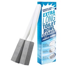 AHOYE 除垢浮石浴室廚房清潔刷/馬桶刷/磁磚刷 2支 混和顏色 輕鬆去除頑固污垢, 1組