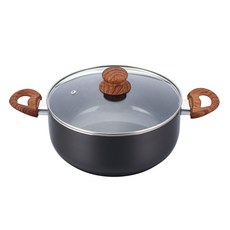 QUEEN SENSE IH雙柄鍋, 24cm, 混色, 1組