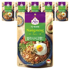 티아시아키친 발리 나시고랭 소스, 6개, 100g