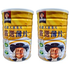 QUAKER 桂格 嚴選薄片, 800g, 2罐
