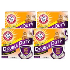 ARM&HAMMER 鐵鎚牌 貓砂(9.07kg) 有效中和貓砂盆異味 快速去除尿騷味 雙重效果徹底清除異味, 加強除臭, 4盒