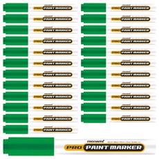 monAmi 專業油漆筆 綠色, 1色, 24入