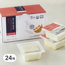 한둘 무농약콩으로 만든 한끼 두부 찌개용, 720g, 4개