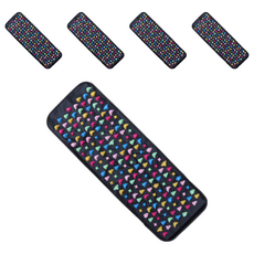 蜂蜜普通礫石墊腳壓板小 35 x 100 厘米, 5個, 混色