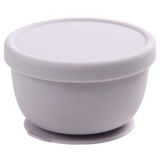 Dailylike Bon Bon 矽膠吸盤學習碗, 薰衣草紫, 1個