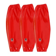 TEAM COOK 亮面防水袖套 FREE, 紅色, 3個