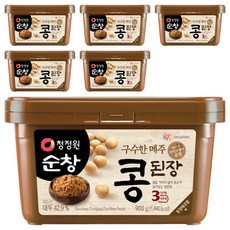 清淨園 香醇麴塊豆醬, 900g, 6個