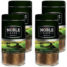 NOBLE CAFE 醇品巴西咖啡 波蘭原裝進口, 100g, 4罐, 1件